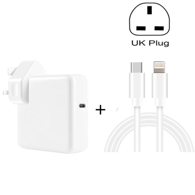 Caricabatterie USB-C 30W PD3.0 con cavo 1m spina UK