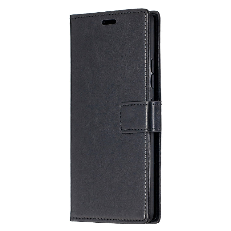 Per Samsung Galaxy A42 5G Crazy Horse Texture Custodia in pelle a vibrazione orizzontale con supporto e slot per schede e portafoglio e cornice per foto, For Galaxy A42 5G