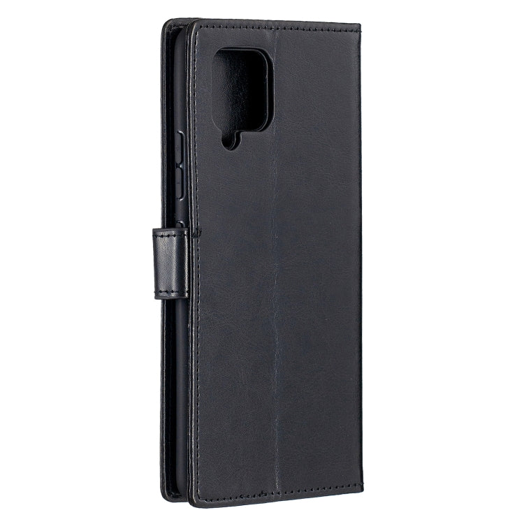 Per Samsung Galaxy A42 5G Crazy Horse Texture Custodia in pelle a vibrazione orizzontale con supporto e slot per schede e portafoglio e cornice per foto, For Galaxy A42 5G