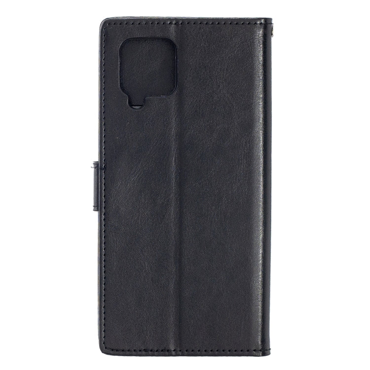 Per Samsung Galaxy A42 5G Crazy Horse Texture Custodia in pelle a vibrazione orizzontale con supporto e slot per schede e portafoglio e cornice per foto, For Galaxy A42 5G