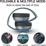 VJ320 Bluetooth 5.0 Cuffie wireless pieghevoli montate sulla testa Supporto TF Card con microfono, VJ320 Black, VJ320 Blue, VJ320 Red, VJ320 White