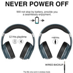VJ320 Bluetooth 5.0 Cuffie wireless pieghevoli montate sulla testa Supporto TF Card con microfono, VJ320 Black, VJ320 Blue, VJ320 Red, VJ320 White