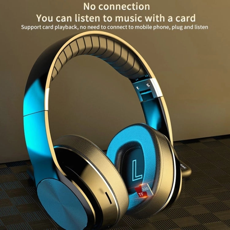 VJ320 Bluetooth 5.0 Cuffie wireless pieghevoli montate sulla testa Supporto TF Card con microfono, VJ320 Black, VJ320 Blue, VJ320 Red, VJ320 White