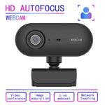 C7 1080PHD Messa a fuoco automatica Obiettivo con rotazione a 360 gradi Trasmissione in tempo reale WebCamera USB senza driver con microfono