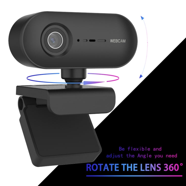 C7 1080PHD Messa a fuoco automatica Obiettivo con rotazione a 360 gradi Trasmissione in tempo reale WebCamera USB senza driver con microfono