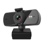 C5 Webcam 2K Full HD con messa a fuoco automatica da 4 milioni di pixel, rotazione a 360°, webcam USB per trasmissione in diretta senza driver, con microfono, C5