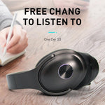 Cuffie e altoparlante OneDer S3 2 in1 Cuffie Bluetooth wireless portatili con cancellazione del rumore stereo sopra l'orecchio