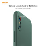 ENKAY ENK-PC071 Custodia protettiva antiurto in silicone liquido Hat-Prince per iPhone XS / X, For iPhone XS