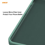 ENKAY ENK-PC071 Custodia protettiva antiurto in silicone liquido Hat-Prince per iPhone XS / X, For iPhone XS