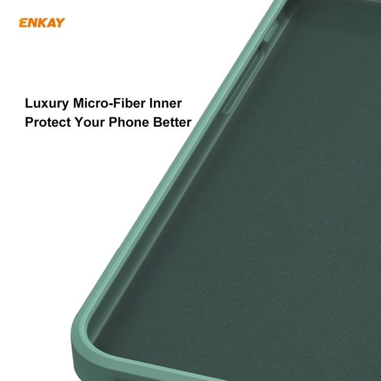 ENKAY ENK-PC072 Custodia protettiva antiurto in silicone liquido Hat-Prince per iPhone XS Max, For iPhone XS Max