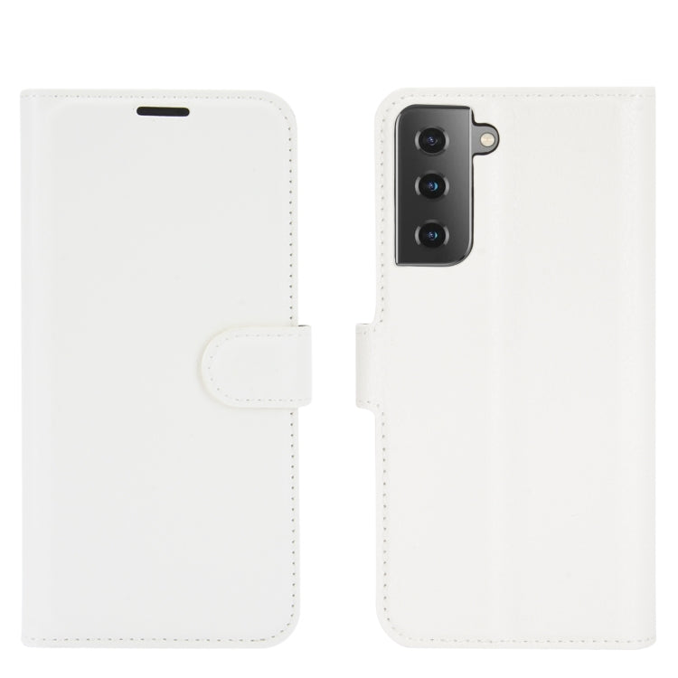 Per Samsung Galaxy S30 Litchi Texture Custodia protettiva a vibrazione orizzontale con supporto e slot per schede e portafoglio, For Galaxy S21 5G