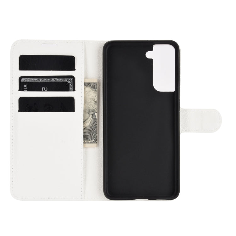 Per Samsung Galaxy S30 Litchi Texture Custodia protettiva a vibrazione orizzontale con supporto e slot per schede e portafoglio, For Galaxy S21 5G