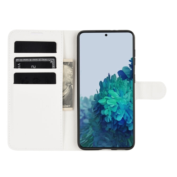 Per Samsung Galaxy S30 Litchi Texture Custodia protettiva a vibrazione orizzontale con supporto e slot per schede e portafoglio, For Galaxy S21 5G