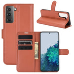 Per Samsung Galaxy S30 Litchi Texture Custodia protettiva a vibrazione orizzontale con supporto e slot per schede e portafoglio, For Galaxy S21 5G