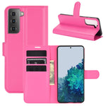 Per Samsung Galaxy S30 Litchi Texture Custodia protettiva a vibrazione orizzontale con supporto e slot per schede e portafoglio, For Galaxy S21 5G