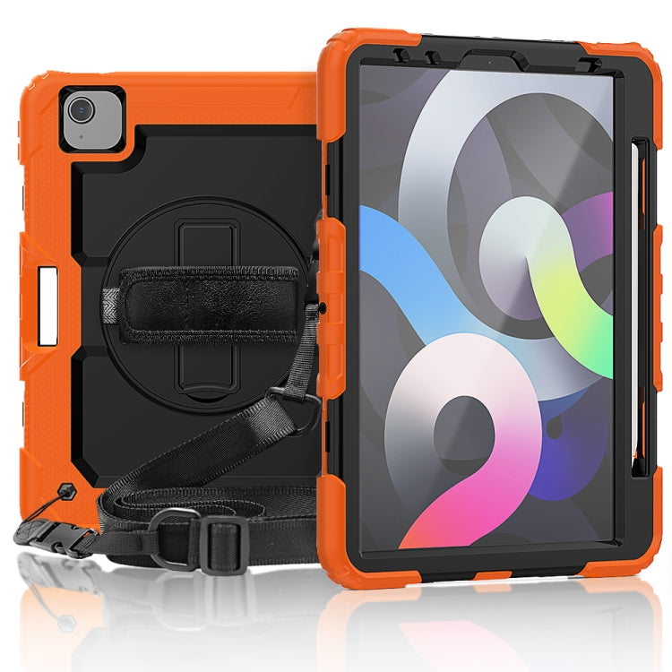 Per iPad Air 2020 10.9 gel di silice nero antiurto + custodia protettiva per PC colorata, For iPad Air 2022 / 2020 10.9