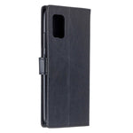 Per Samsung A51 5G Crazy Horse Texture Custodia in pelle a vibrazione orizzontale con supporto e slot per schede e portafoglio e cornice per foto, For Samsung Galaxy A51 5G