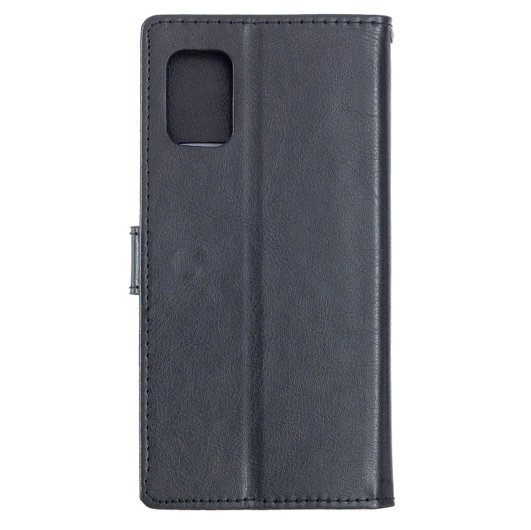 Per Samsung A51 5G Crazy Horse Texture Custodia in pelle a vibrazione orizzontale con supporto e slot per schede e portafoglio e cornice per foto, For Samsung Galaxy A51 5G
