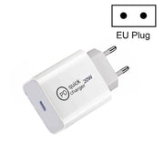 SDC-20W PD Caricabatterie da viaggio con singola interfaccia USB-C/Type-C da 20 W, EU Plug, US Plug, UK Plug