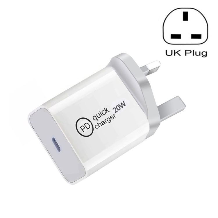 Caricabatterie USB-C 20W PD compatibile smartphone