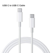 SDC-20W 2 in 1 PD 20W USB-C / Type-C Caricabatterie da viaggio + 3A PD 3.0 USB-C / Type-C a USB-C / Type-C Set di cavi dati per ricarica rapida, lunghezza cavo: 1 m,, US Plug, EU Plug, UK Plug