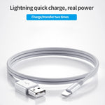 Cavo ricarica rapida USB 8 pin 1 metro compatibile Apple