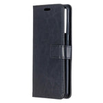 Per Samsung Galaxy S20 FE Crazy Horse Texture Custodia in pelle a vibrazione orizzontale con supporto e slot per schede e portafoglio e cornice per foto, For Galaxy S20 FE