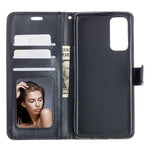 Per Samsung Galaxy S20 FE Crazy Horse Texture Custodia in pelle a vibrazione orizzontale con supporto e slot per schede e portafoglio e cornice per foto, For Galaxy S20 FE
