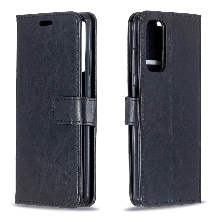 Per Samsung Galaxy S20 FE Crazy Horse Texture Custodia in pelle a vibrazione orizzontale con supporto e slot per schede e portafoglio e cornice per foto, For Galaxy S20 FE