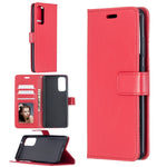 Per Samsung Galaxy S20 FE Crazy Horse Texture Custodia in pelle a vibrazione orizzontale con supporto e slot per schede e portafoglio e cornice per foto, For Galaxy S20 FE