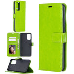 Per Samsung Galaxy S20 FE Crazy Horse Texture Custodia in pelle a vibrazione orizzontale con supporto e slot per schede e portafoglio e cornice per foto, For Galaxy S20 FE