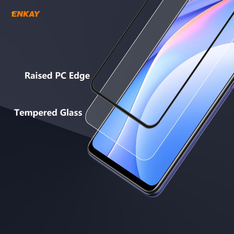 2PCS ENKAY Hat-Prince Anti-drop Full Glue Vetro temperato Pellicola a schermo intero Protezione anti-caduta, For Xiaomi 10T Lite 5G, For Samsung Galaxy M51, For Samsung Galaxy S20 FE 5G, For Motorola Moto E7 Plus, For LG K42 / K52 / K62