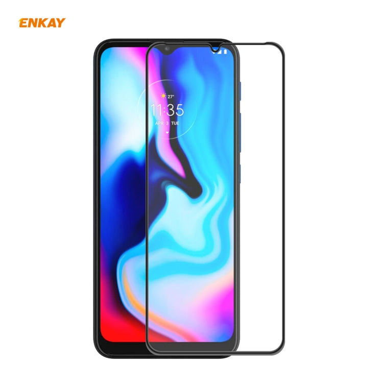 ENKAY Hat-Prince Protezione anticaduta per pellicola a schermo intero in vetro temperato con colla piena anti-caduta, For Xiaomi 10T Lite 5G, For Samsung Galaxy M51, For Samsung Galaxy S20 FE 5G, For Motorola Moto E7 Plus, For LG K42 / K52 / K62