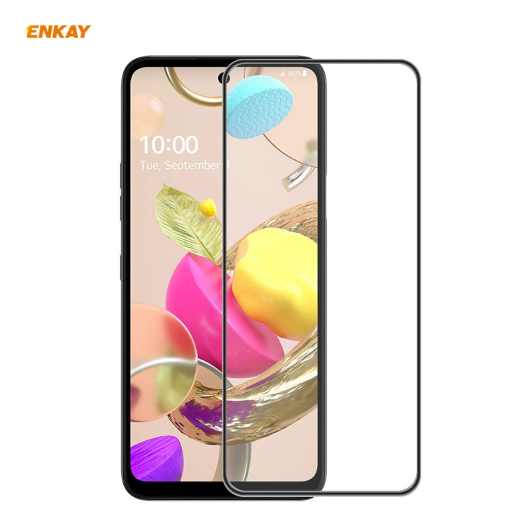 ENKAY Hat-Prince Protezione anticaduta per pellicola a schermo intero in vetro temperato con colla piena anti-caduta, For Xiaomi 10T Lite 5G, For Samsung Galaxy M51, For Samsung Galaxy S20 FE 5G, For Motorola Moto E7 Plus, For LG K42 / K52 / K62