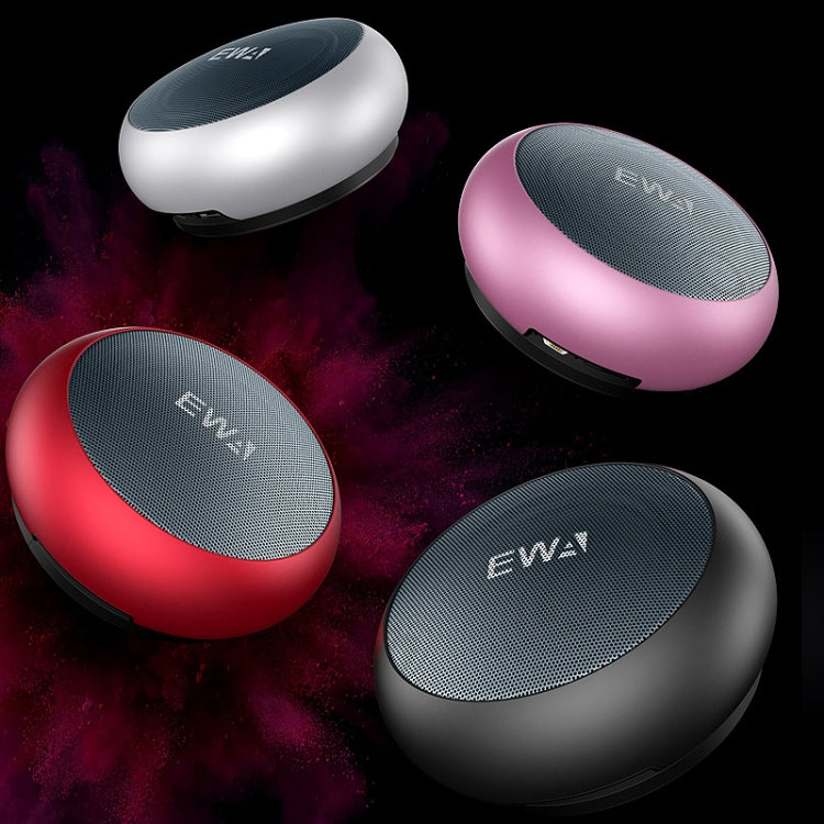 EWA A110 IPX5 Mini altoparlante Bluetooth wireless portatile impermeabile in metallo Supporta audio da 3,5 mm e scheda TF da 32 GB e chiamate