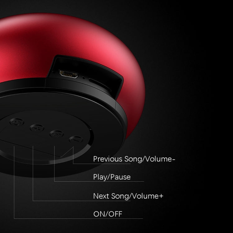 EWA A110 IPX5 Mini altoparlante Bluetooth wireless portatile impermeabile in metallo Supporta audio da 3,5 mm e scheda TF da 32 GB e chiamate