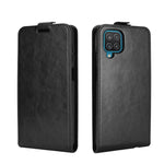 Per Samsung Galaxy A12 R64 Texture Custodia protettiva in pelle a vibrazione verticale singola con slot per schede e cornice per foto, For Galaxy A12