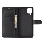 Per Samsung Galaxy A12 Litchi Texture Custodia protettiva a vibrazione orizzontale con supporto, slot per schede e portafoglio, For Galaxy A12