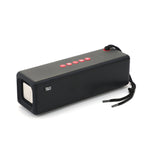 T&G TG271 Altoparlante Bluetooth subwoofer TWS con corda intrecciata, supporto USB/AUX/scheda TF/FM