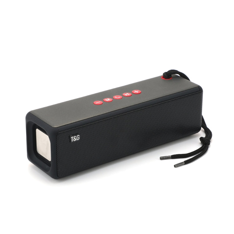 T&G TG271 Altoparlante Bluetooth subwoofer TWS con corda intrecciata, supporto USB/AUX/scheda TF/FM