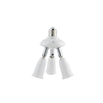 E27 a E27 Splitter LED regolabile portalampada adattatore convertitore presa portalampada, 1 In 1, 2 In 1, 3 In 1, 4 In 1, 5 In 1