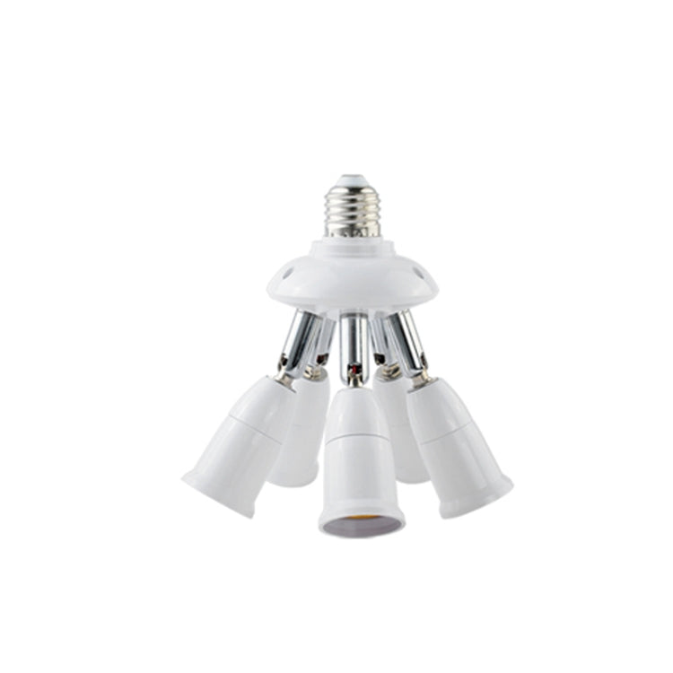 E27 a E27 Splitter LED regolabile portalampada adattatore convertitore presa portalampada, 1 In 1, 2 In 1, 3 In 1, 4 In 1, 5 In 1