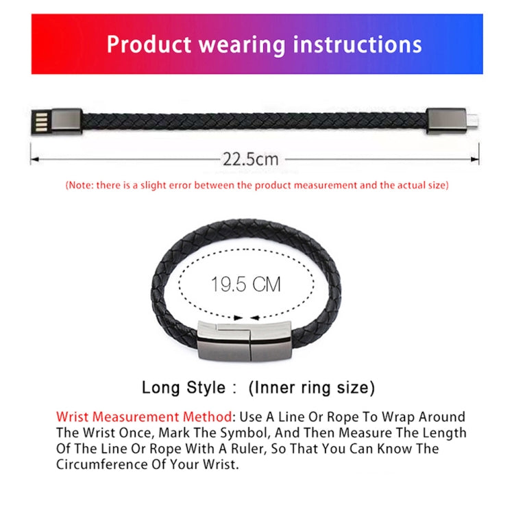 Cavo dati braccialetto creativo USB 8 pin