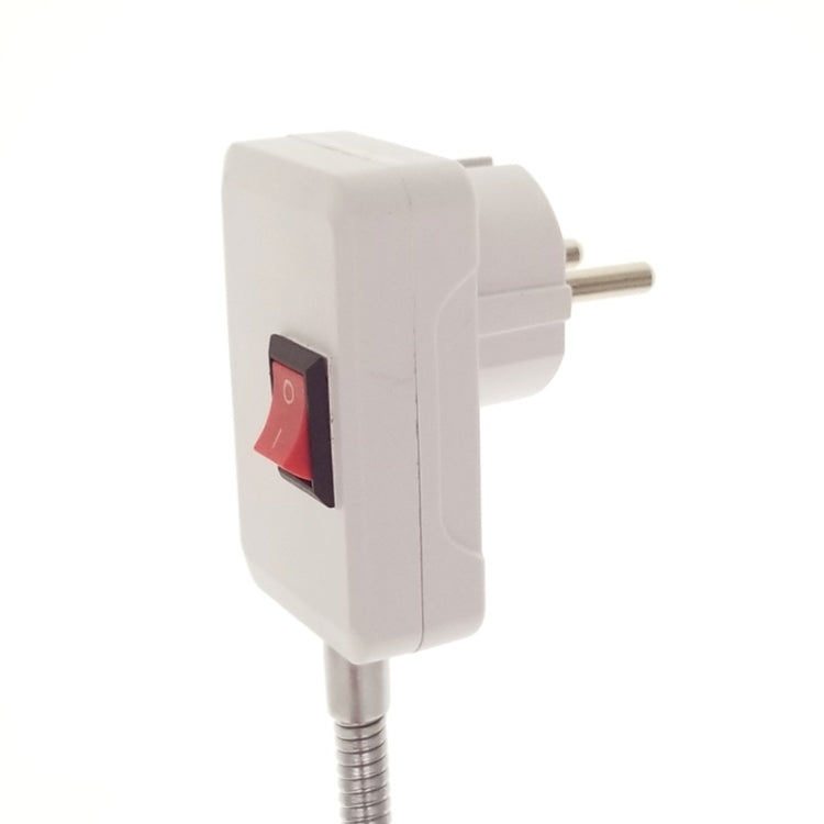 AC 110-220V 6A E27 Portalampada Convertitore di estensione flessibile Presa adattatore interruttore, 20CM, 30CM, 40CM