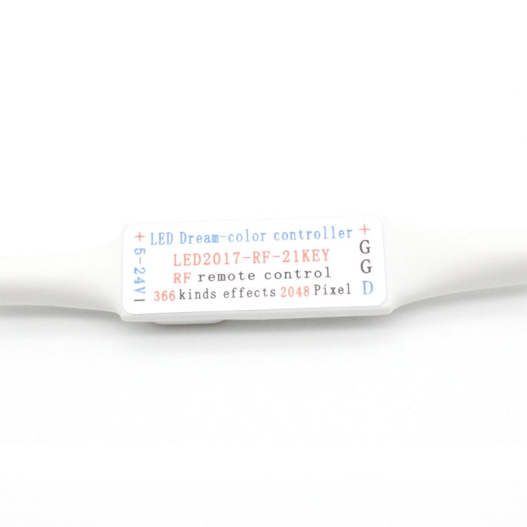 Controller LED RGB con telecomando RF a 21 tasti per striscia LED WS2812B WS2811