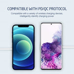 Caricabatterie wireless magnetico 3 in 1 con cavo 8 pin iPhone