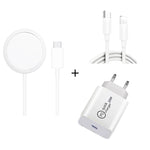 Caricabatterie wireless magnetico 3 in 1 con cavo 8 pin iPhone