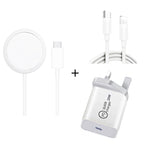 Caricabatterie wireless magnetico 3 in 1 con cavo 8 pin iPhone