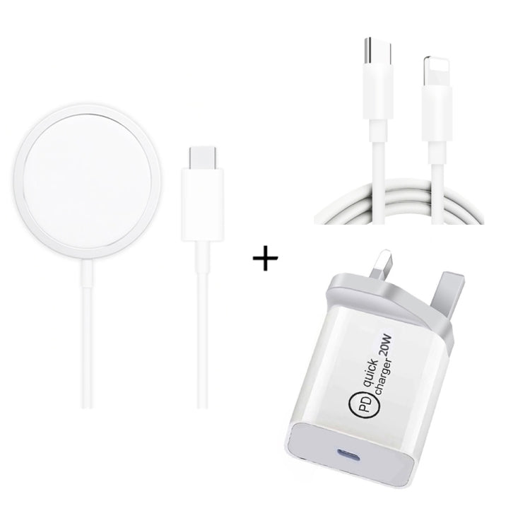Caricabatterie wireless magnetico 3 in 1 con cavo 8 pin iPhone