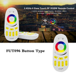 2.4G Miboxer Button Type RGBW RF Telecomando wireless a 4 zone LED per lampadina o striscia LED RGBW, FUT095, FUT096